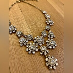 JCrew Floral Statement Necklace